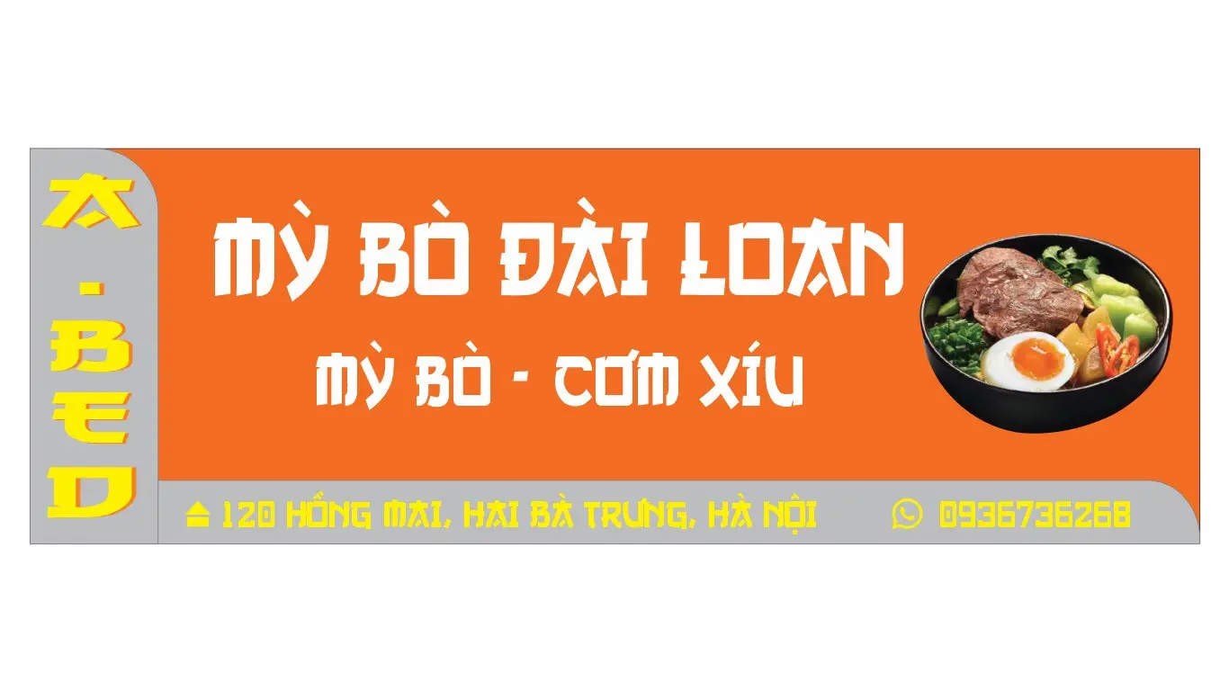 Ảnh bìa Mỳ Bò Đài Loan A Beo - Hồng Mai