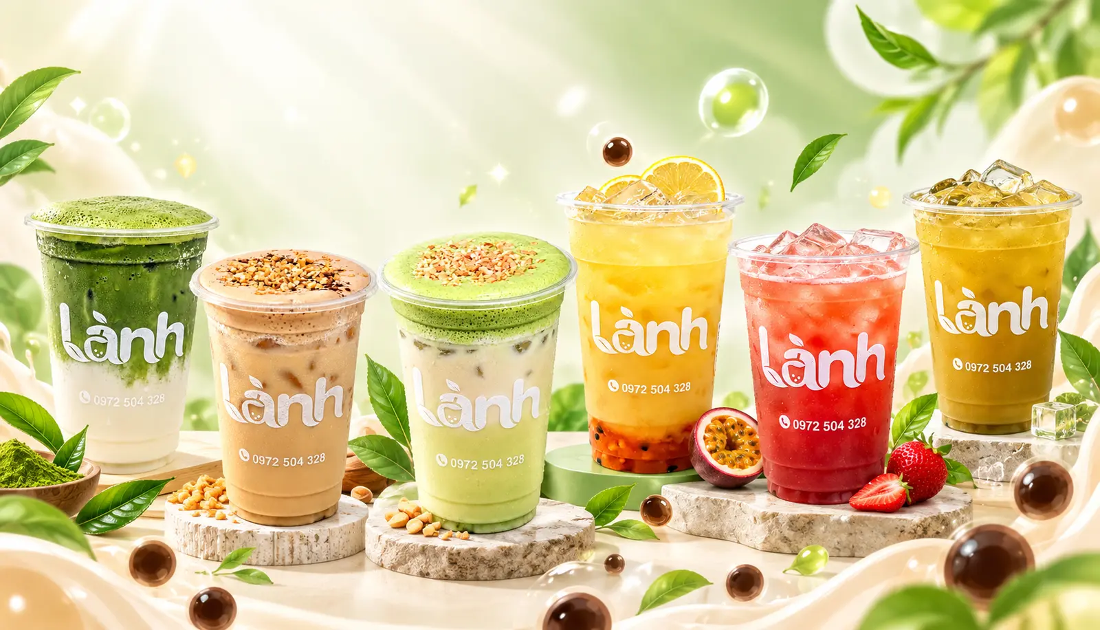Ảnh bìa Lành Trà - Triều Khúc