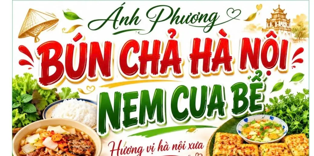 Ảnh bìa Bún Chả Hà Nội Ánh Phương - Bông Sao