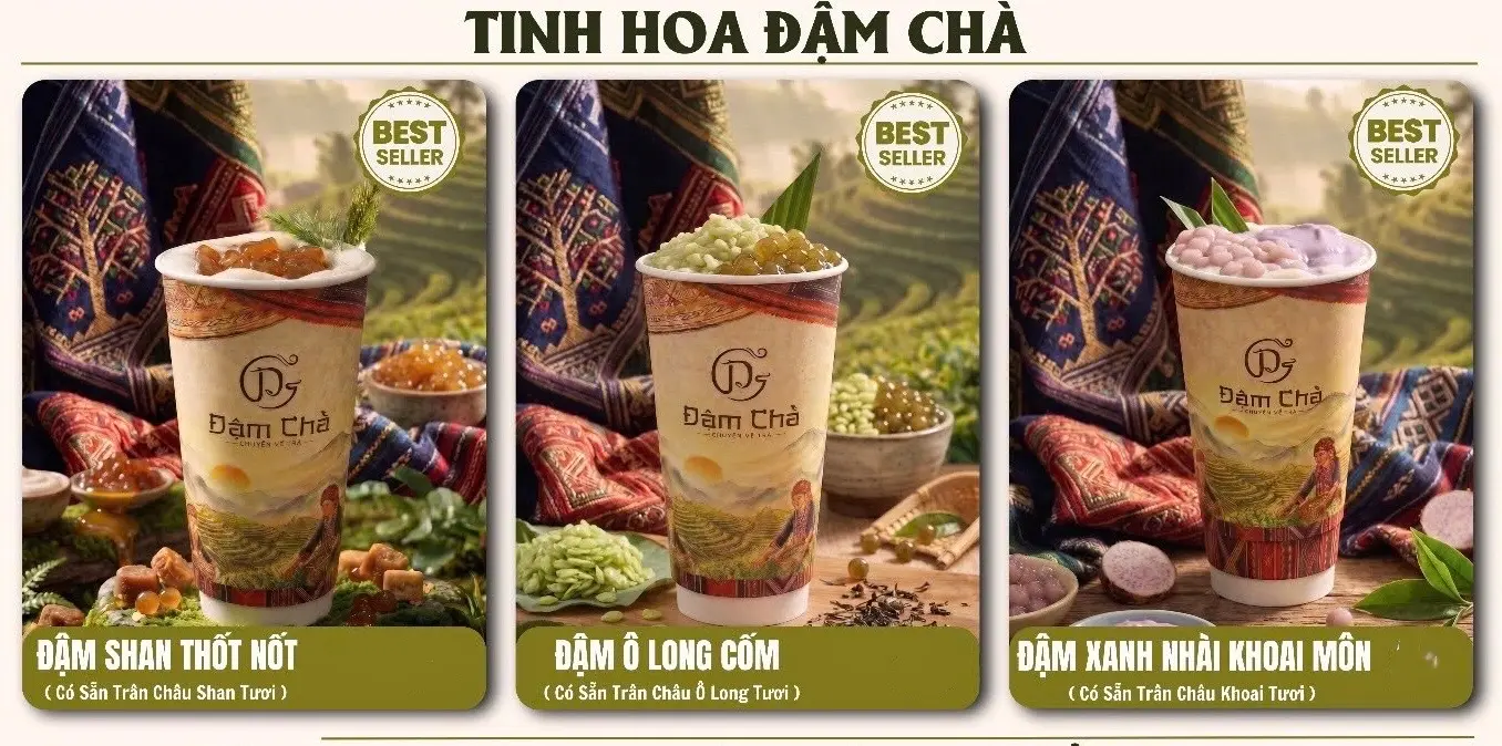 Ảnh bìa Đậm Chà - Gu Trà Đậm Vị - Nguyễn Ngọc Vũ