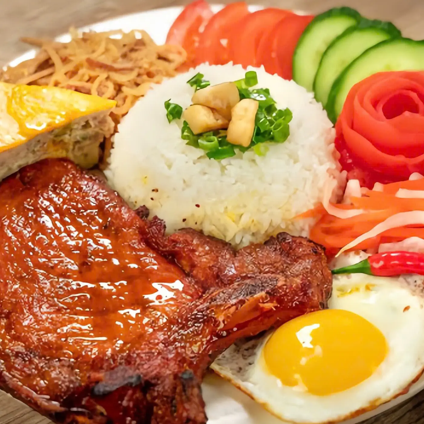 Ảnh bìa Cơm Tấm - Tuấn Mã Lai - Thích Mật Thể