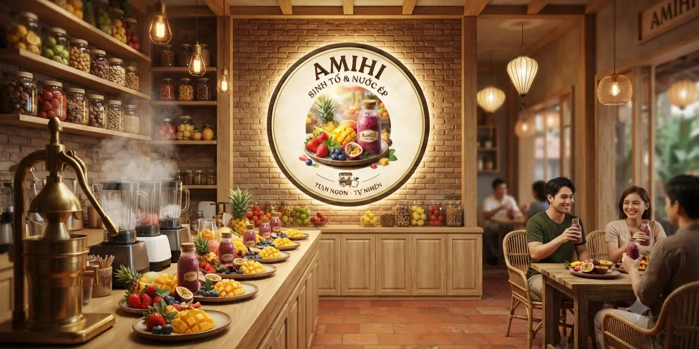 Ảnh bìa Amihi - Sinh Tố & Nước Ép - Võ Oanh