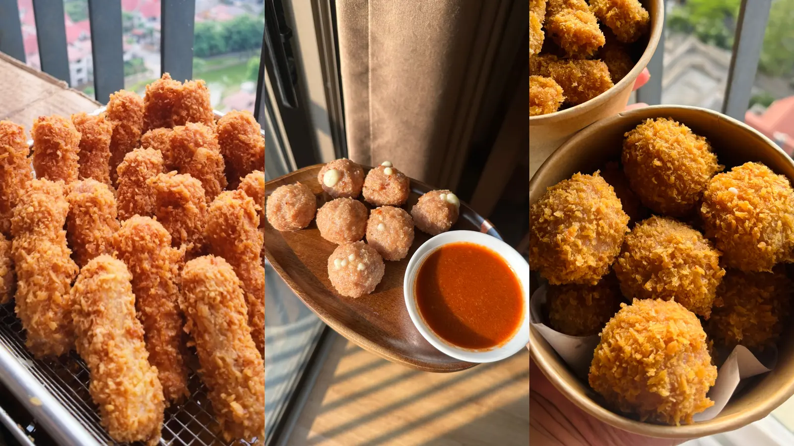 Ảnh bìa  Meki Food - Nem Chua Rán Trần Công Châu & Chân Gà Sả Ớt, Sốt Thái - Terra An Hưng