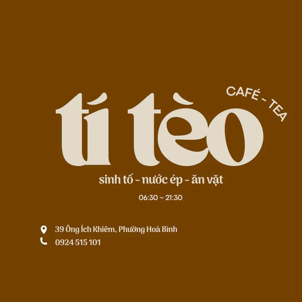 Ảnh bìa TÍ TÈO CAFÉ - Ông Ích Khiêm