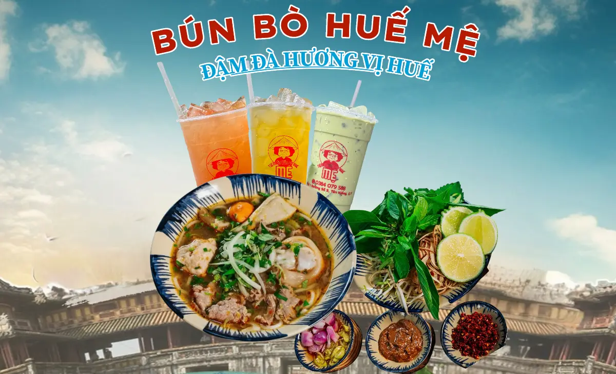 Ảnh bìa Mệ - Tiệm Ăn Bún Bò Huế - Dương Bá Trạc