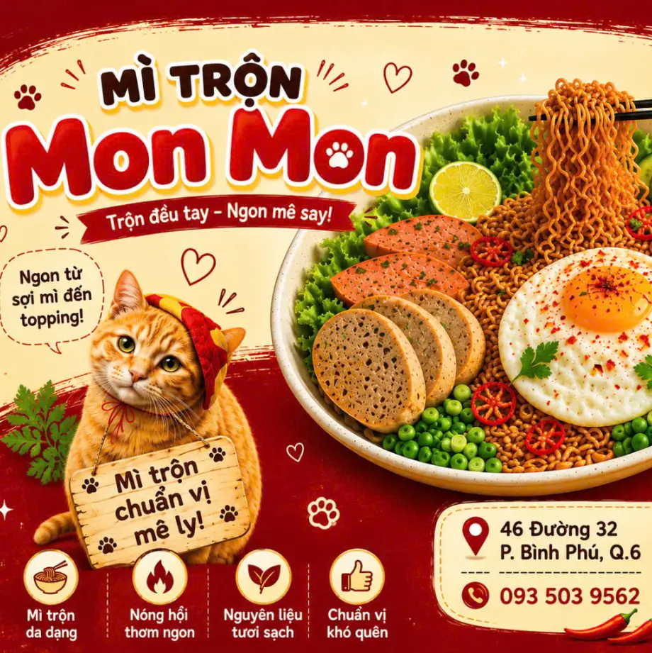 Ảnh bìa Mì Trộn Mon Mon - Đường Số 32