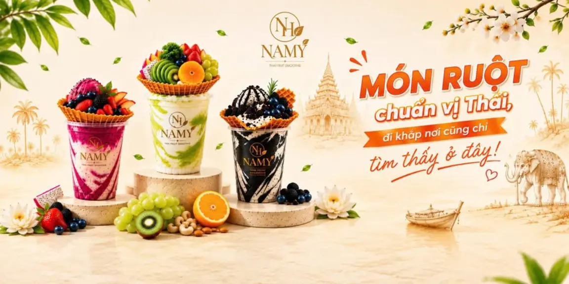 Ảnh bìa Namy Coffee & Chill Thai Fruit Smoothie - Phan Chu Trinh