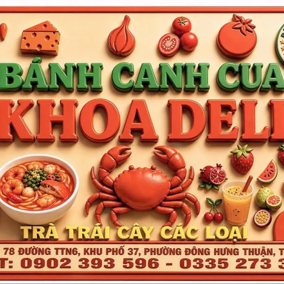 Ảnh bìa KHOA DELI - BÁNH CANH CUA - Tân Thới Nhất 6