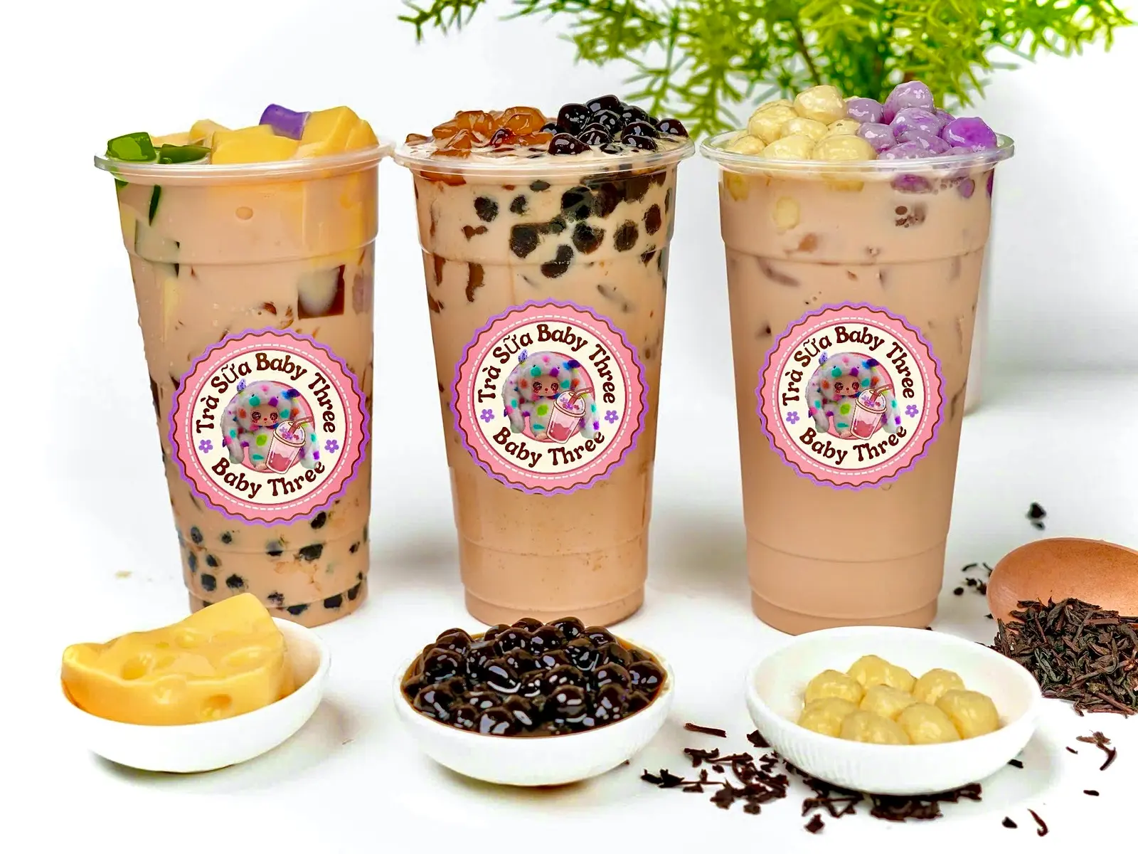 Ảnh bìa Trà Sữa Baby Three & Ăn Vặt - Gò Xoài