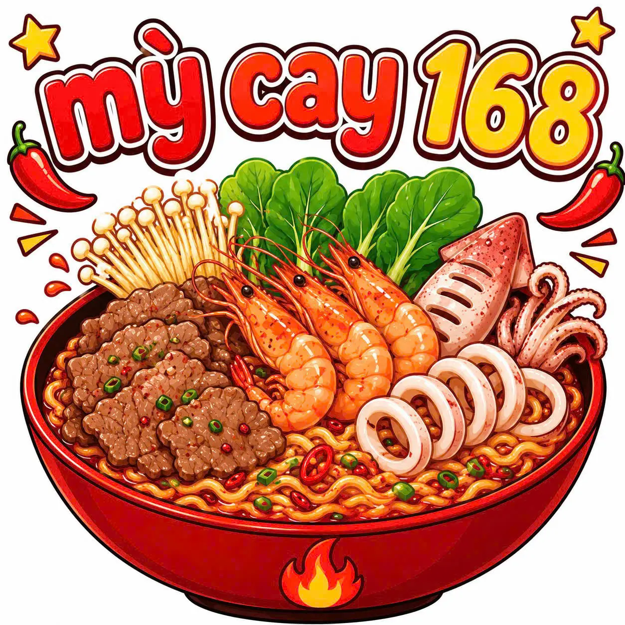 Ảnh bìa Mì Cay 168 - Mễ Cốc