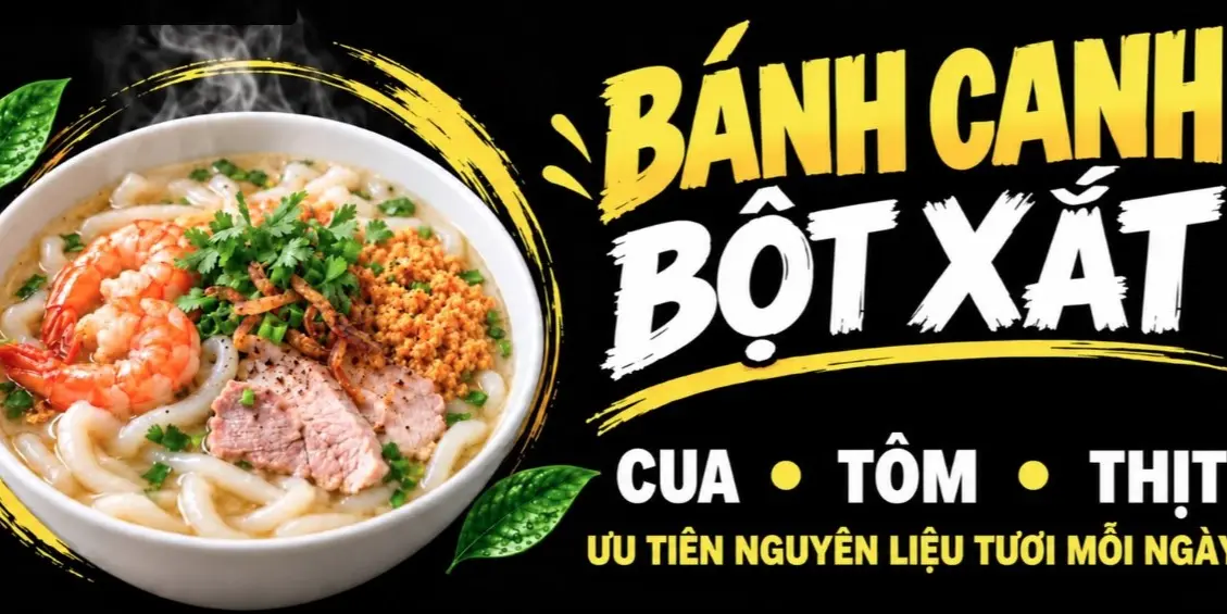 Ảnh bìa BÁNH CANH BỘT XẮT - Hương Lộ 2
