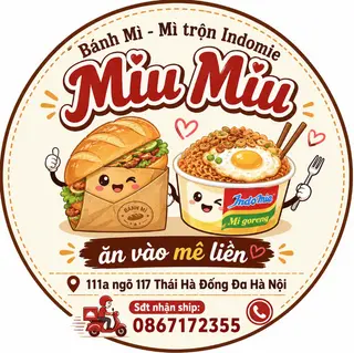 Ảnh đại diện Miu Miu - Bánh Mì & Mì Trộn Indomie - Thái Hà