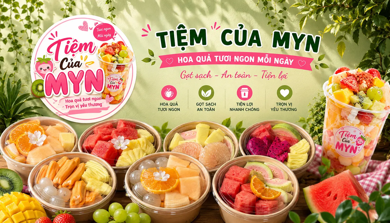 Ảnh bìa Tiệm Của MYN - Trái Cây Tươi - Quang Trung