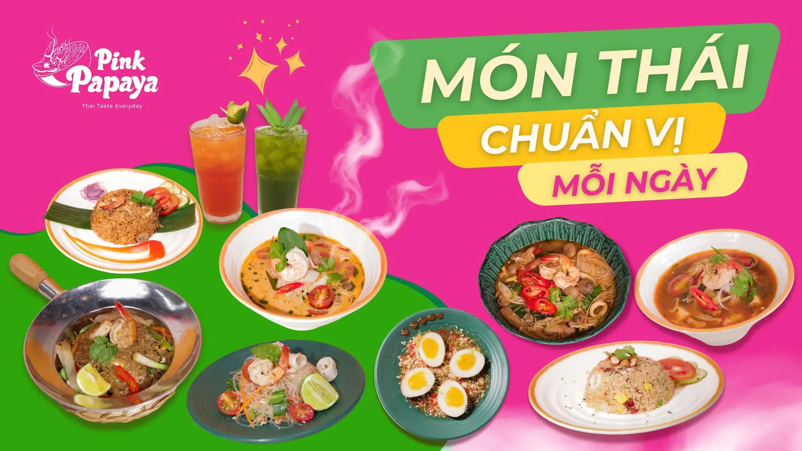 Ảnh bìa Cơm Chiên Kiểu Thái Pink Papaya - Đường N3C