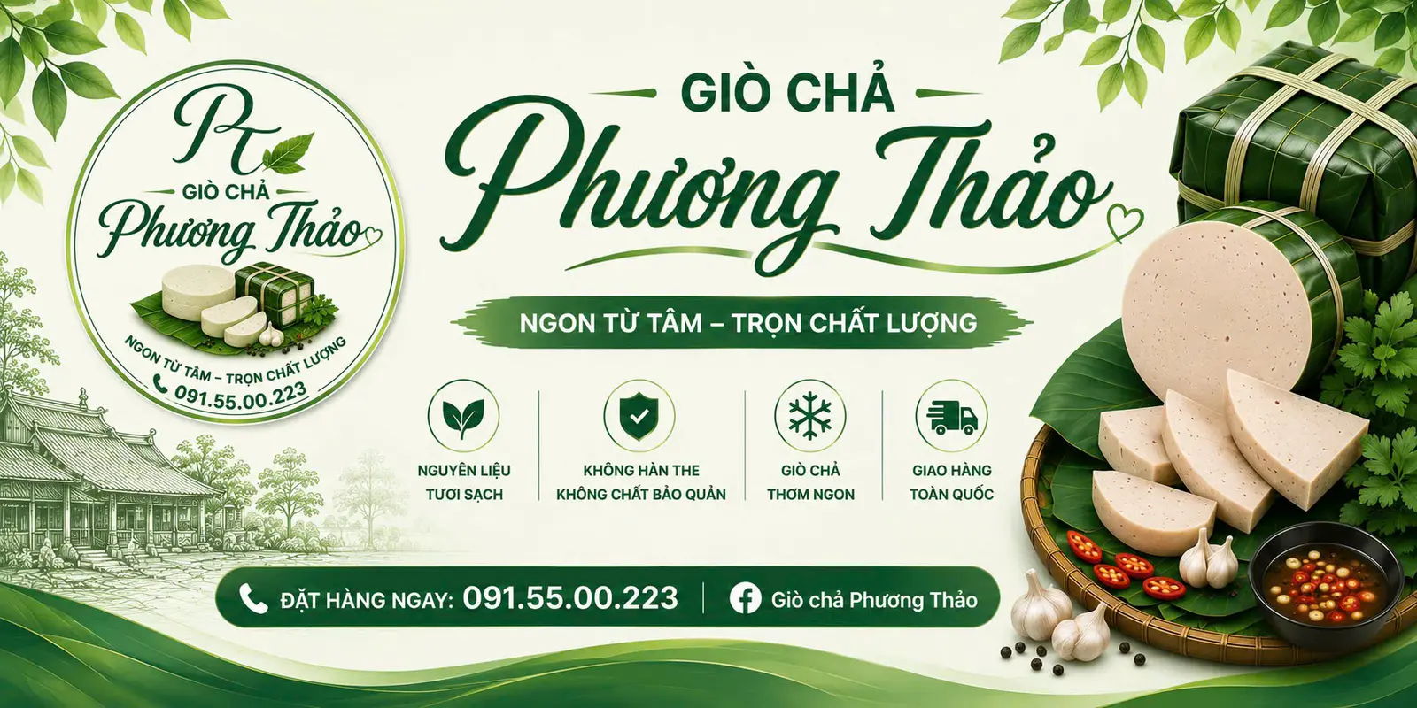 Ảnh bìa Giò Chả Phương Thảo - Khiếu Năng Tĩnh