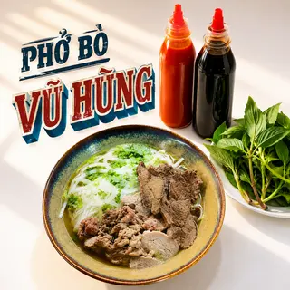 Ảnh đại diện Phở Bò Vũ Hùng - Phở Bò, Phở Gà & Bún Bò - Đồng Đen