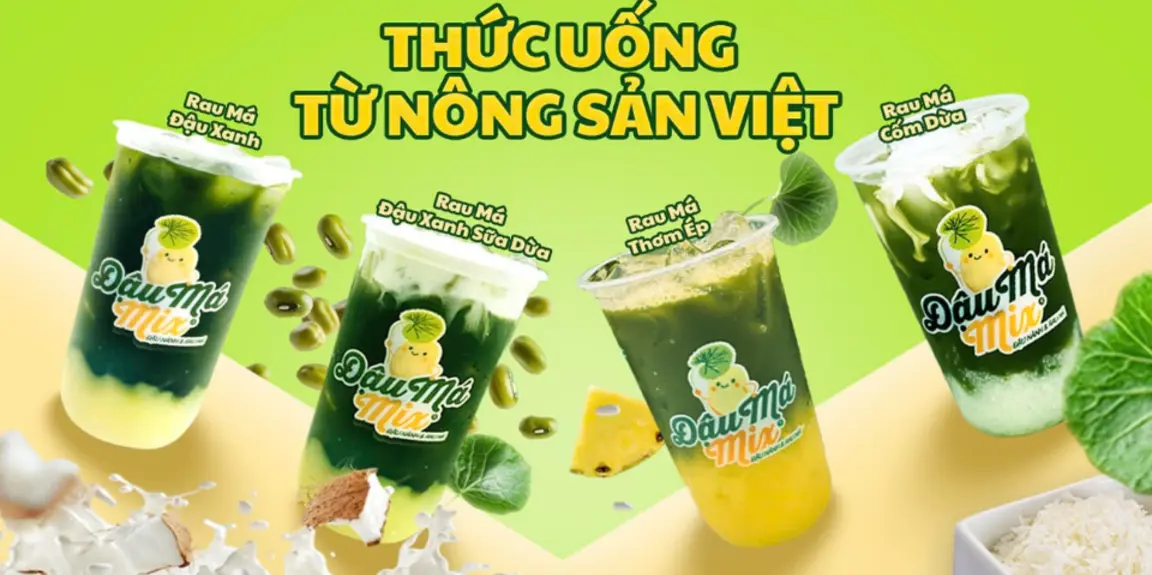 Ảnh bìa Đậu Má Mix - Đậu Nành & Rau Má - Huỳnh Khương Ninh