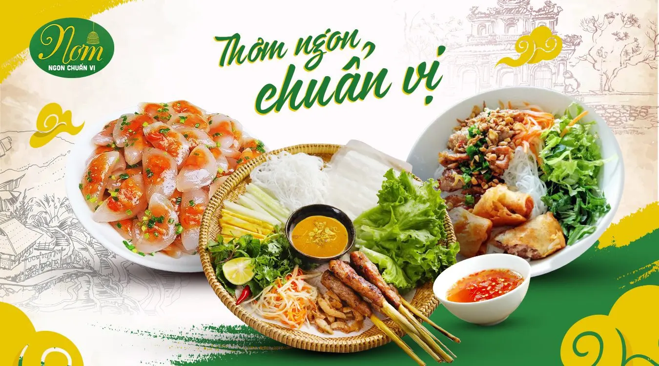 Ảnh bìa NƠM FOOD - Nem Nướng Nha Trang & Nem Lụi Huế - Nghĩa Tân