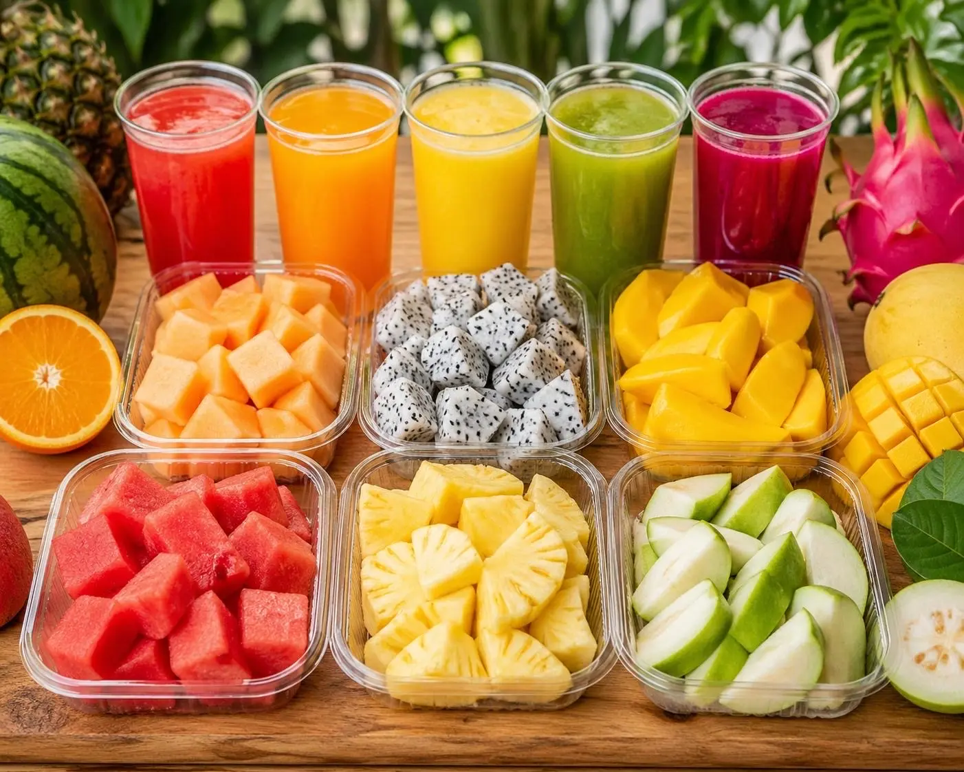 Ảnh bìa Ngọc Food - Hoa Quả Xứ Đoài - Hoa Quả Gọt Sẵn - Phố Viên