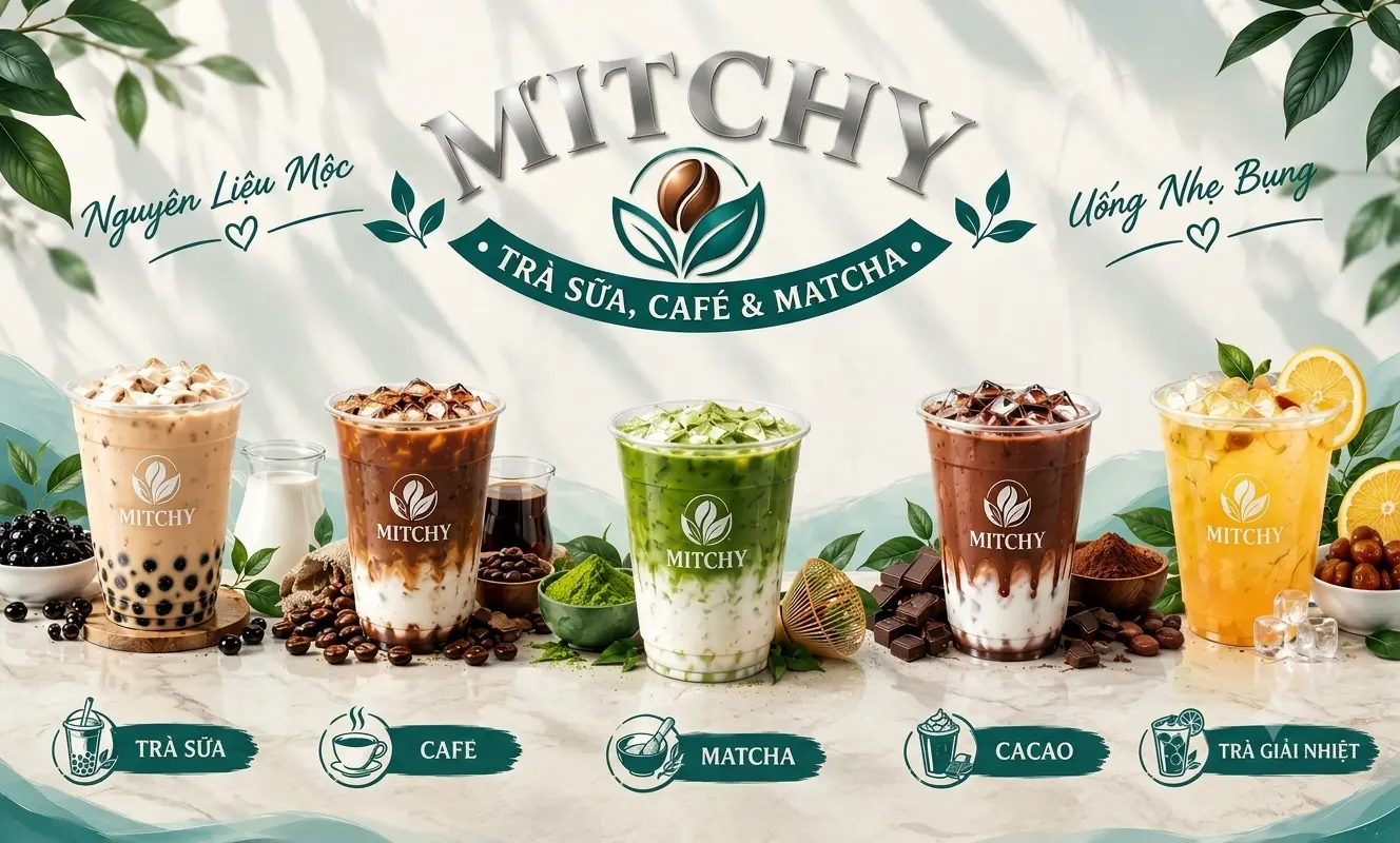 Ảnh bìa Mitchy - Trà Sữa, Cafe & Matcha Latte - Trương Định