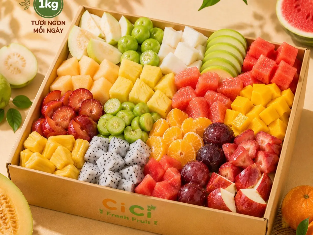 Ảnh bìa CiCi Fresh Fruit - Trái Cây Cắt Sẵn Tươi Mát - Đình Phong Phú