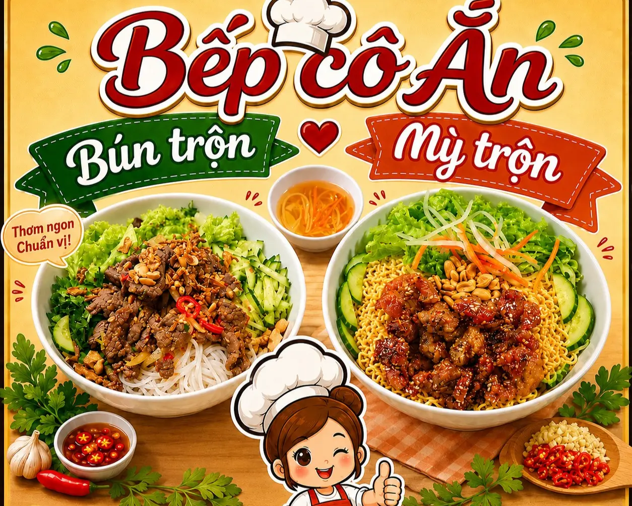Ảnh bìa Bếp Cô Ắn - Bún Trộn & Mỳ Trộn - Hoà Bình 4