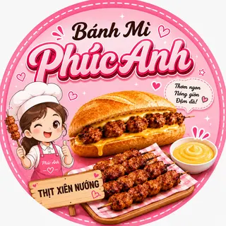 Ảnh đại diện Bánh Mì Phúc Anh - Bánh Mì Pate & Thịt Xiên Nướng - Trung Văn