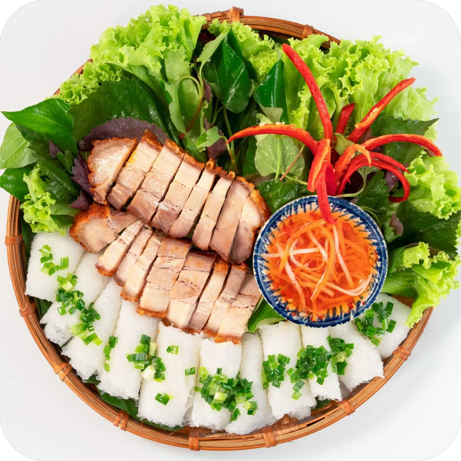 Ảnh bìa Bún & Bánh Hỏi Heo Quay Dùng Ký - Chợ Gò Vấp