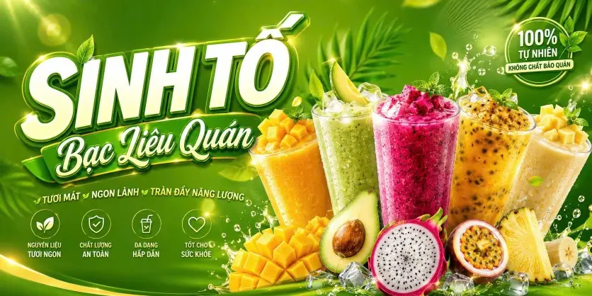 Ảnh bìa Sinh Tố & Nước Ép Trái Cây - Đường Số 4