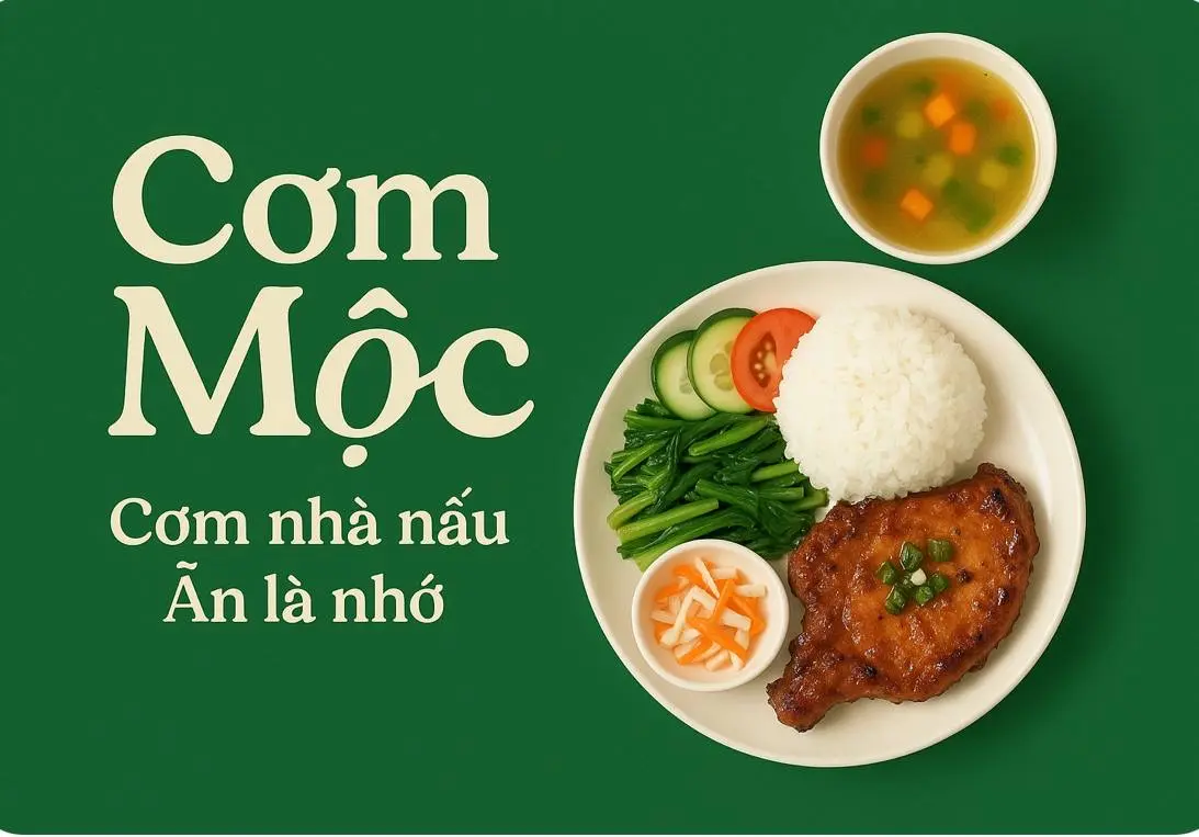 Ảnh bìa Cơm Mộc - Cơm Văn Phòng & Đồ Uống - Nguyễn Văn Linh