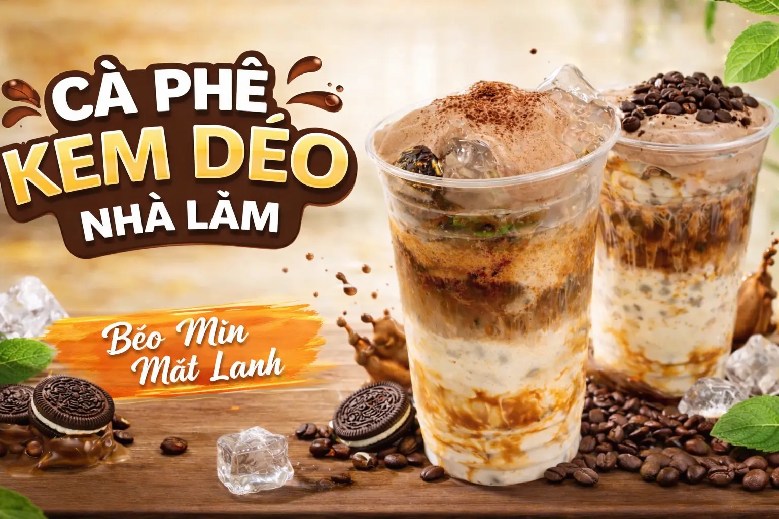 Ảnh bìa Mộc Cream Coffee - Chuyên Cà Phê Kem Béo - Hoàng Lê Kha