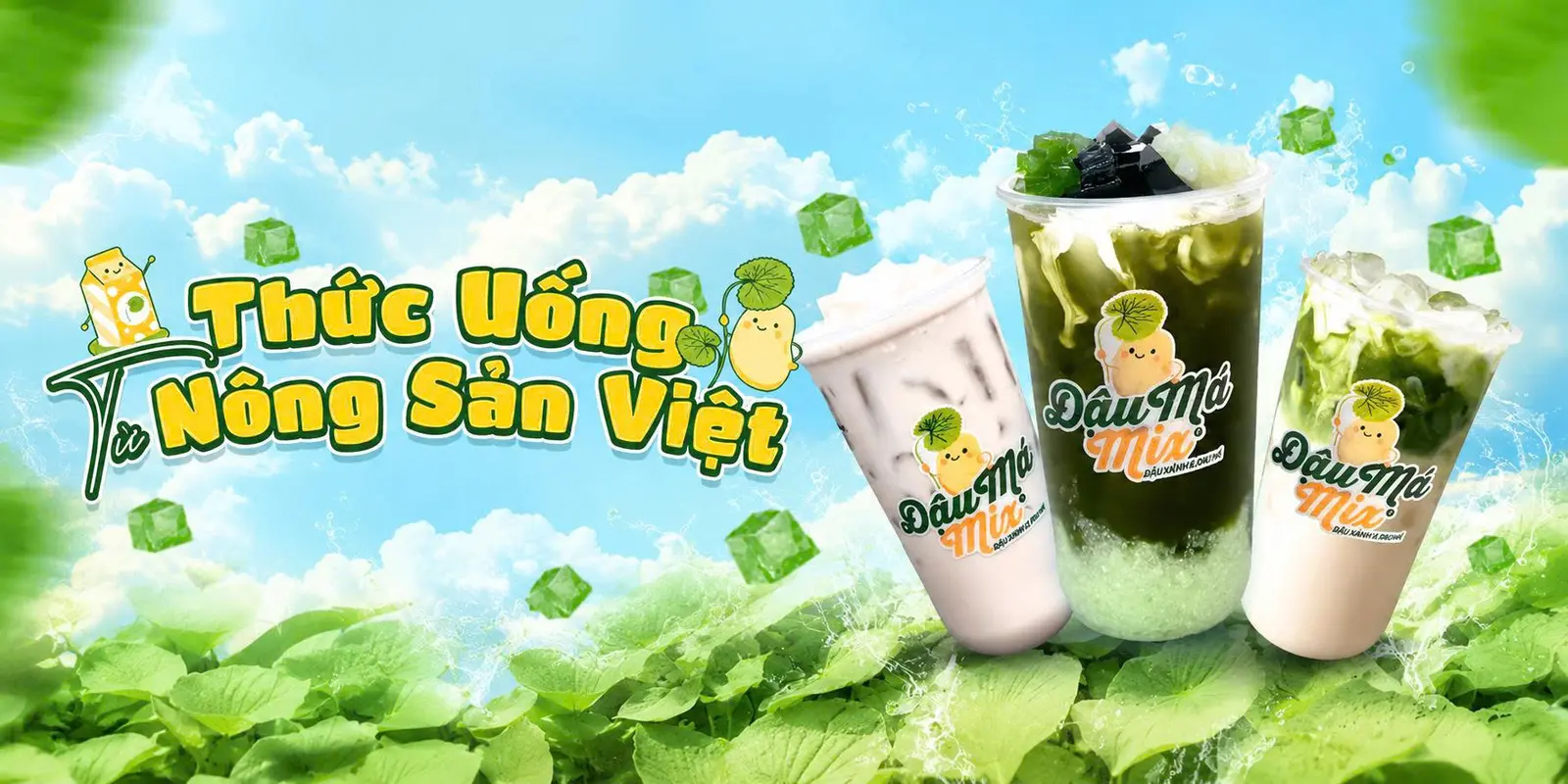 Ảnh bìa Đậu Má Mix - Đậu Nành & Rau Má - Bùi Đình Túy