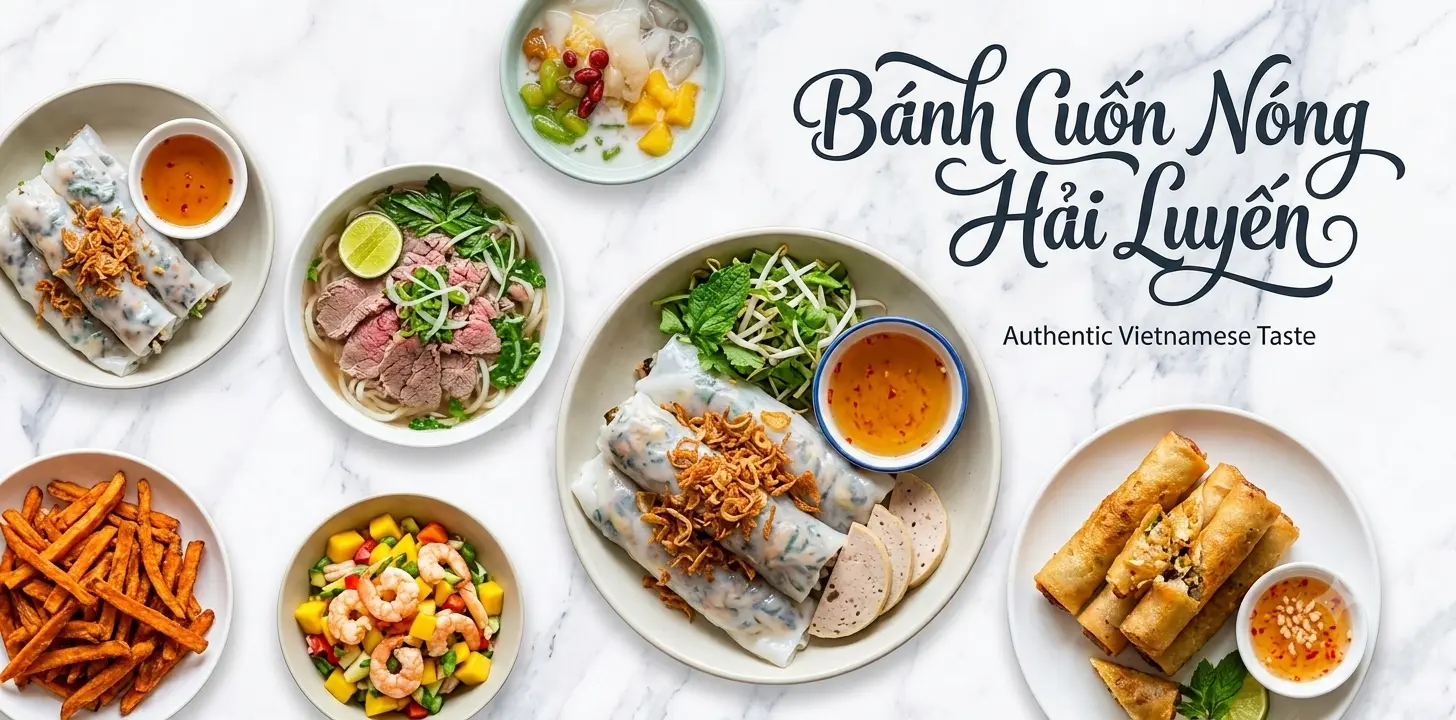 Ảnh bìa Bánh Cuốn Nóng Hải Luyến - Nguyễn Văn Quá
