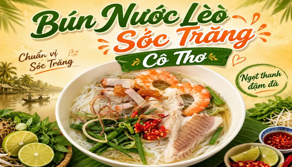 Ảnh bìa Bún Nước Lèo Sóc Trăng Cô Thơ - Đường Số 49