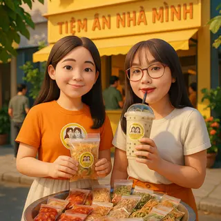 Ảnh đại diện Tiệm Ăn Nhà Mình - Trà Sữa, Bánh Tráng & Ăn Vặt - Huỳnh Tấn Phát