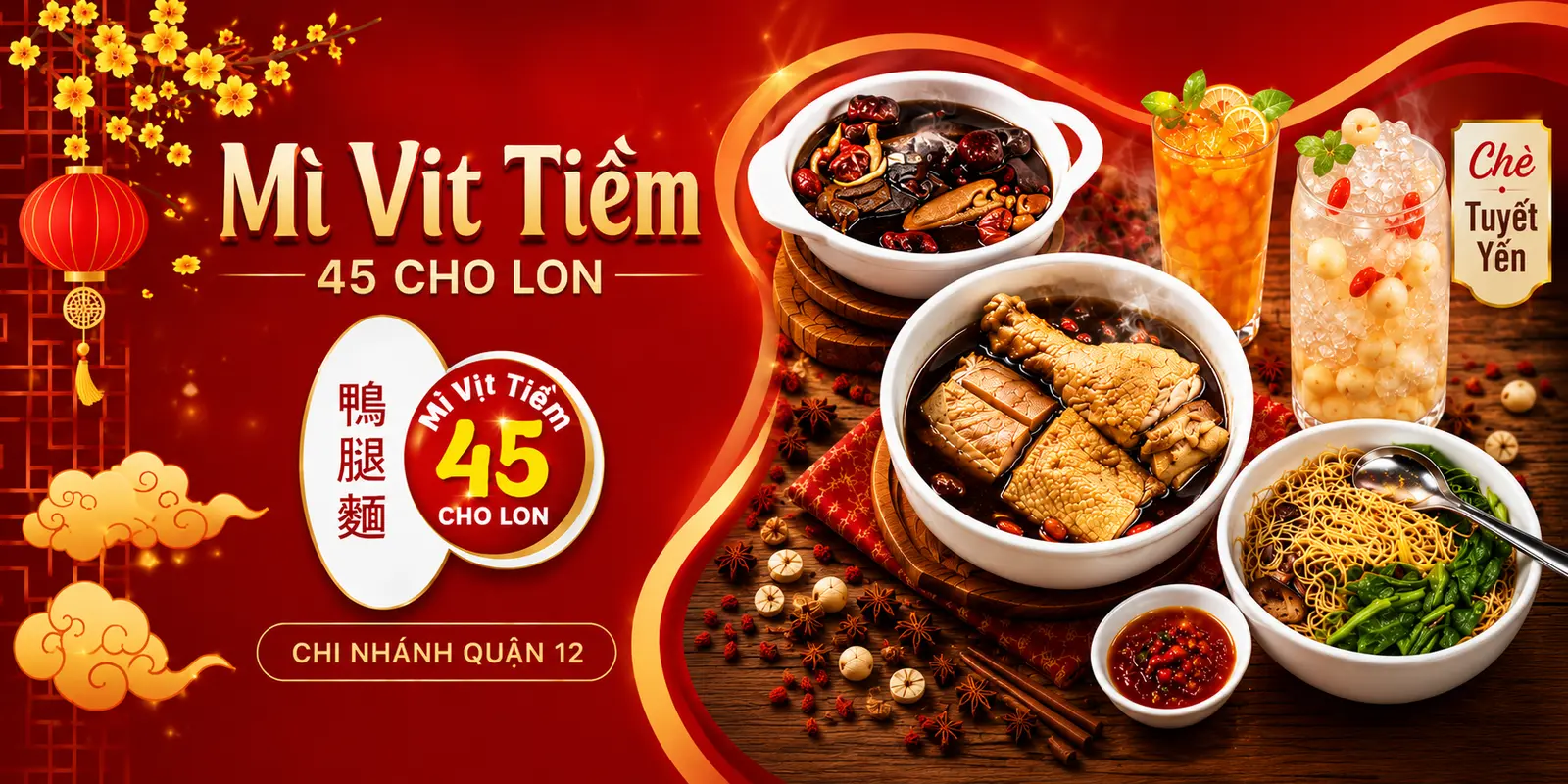 Ảnh bìa Mì Vịt Tiềm 45 Chợ Lớn - Hà Huy Giáp