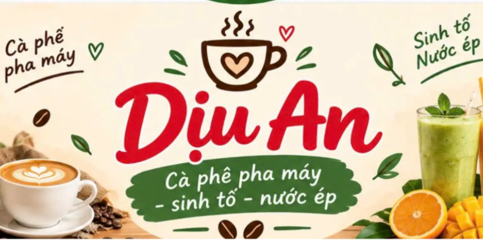 Ảnh bìa Dịu An Coffee - Sinh Tố & Nước Ép - Dương Quảng Hàm