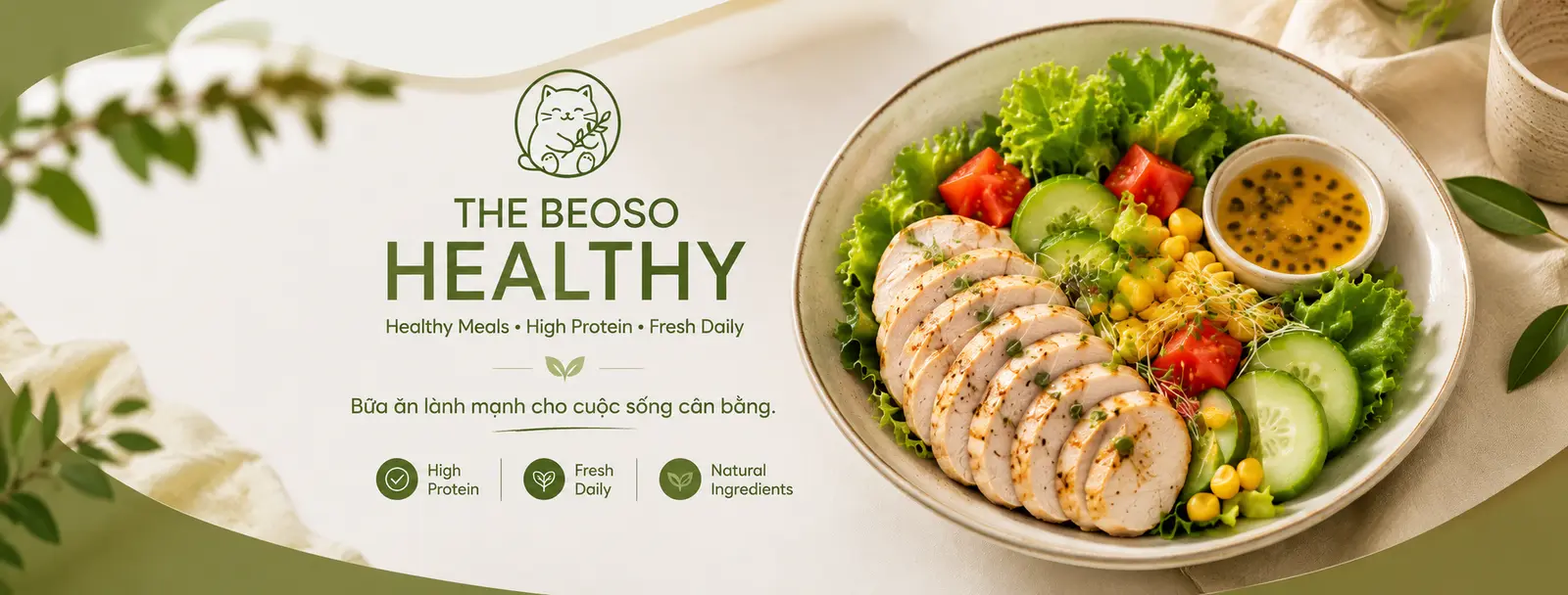 Ảnh bìa THE BEOSO HEALTHY FOOD - Kha Vạn Cân