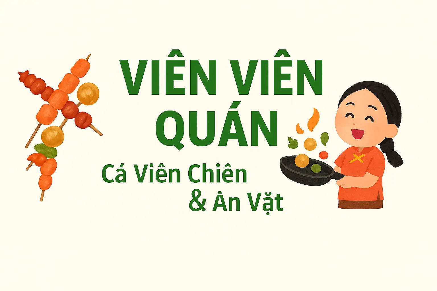 Ảnh bìa Viên Viên Quán - Cá Viên Chiên & Ăn Vặt - Hồng Bàng