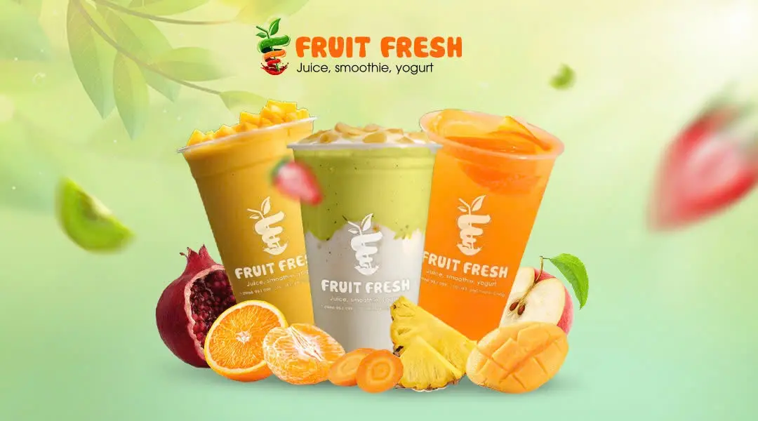 Ảnh bìa Fruity Fresh - Nước Ép, Sinh Tố & Sữa Chua - Hoàng Ngân