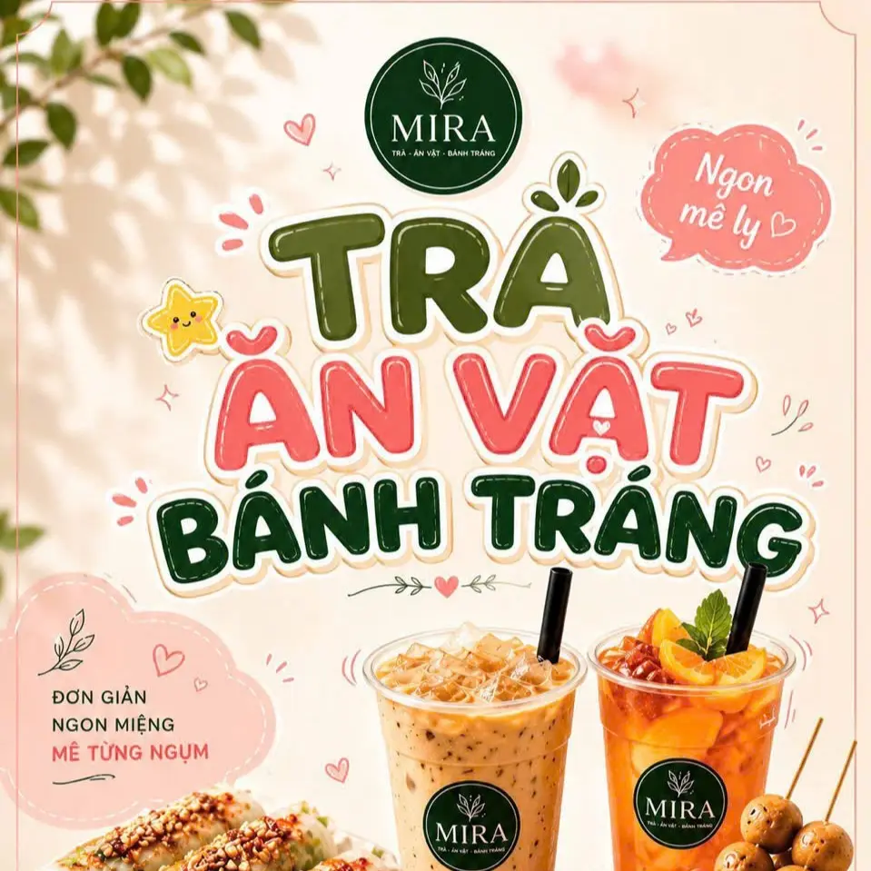 Ảnh bìa Mira - Trà, Ăn Vặt & Bánh Tráng - Đường Số 5F