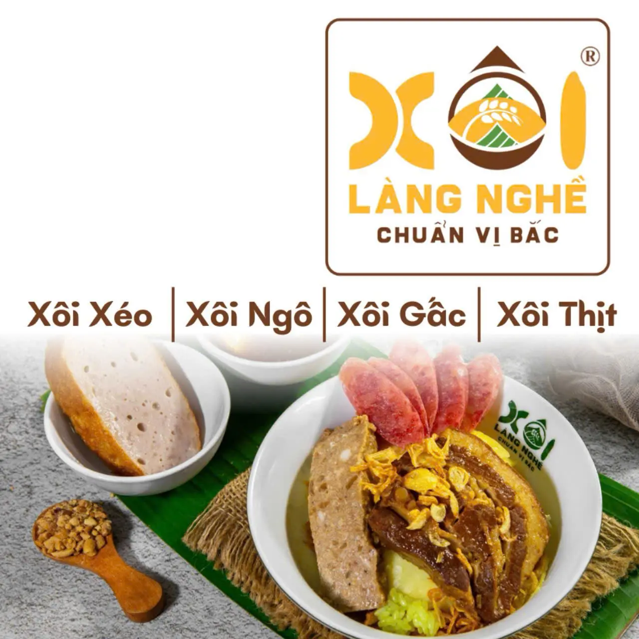 Ảnh bìa Xôi Làng Nghề - Xôi Xéo & Chè Hà Nội - Quốc Hương