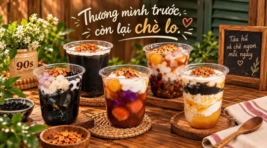 Ảnh bìa 90s - Tàu Hủ & Chè - Trần Văn Mười