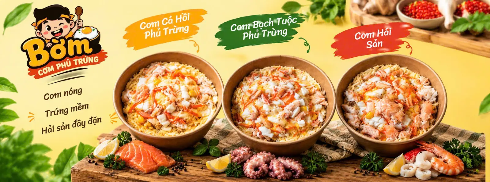 Ảnh bìa Cơm Phủ Trứng Sốt Sệt Quận 1 - Tôn Thất Tùng