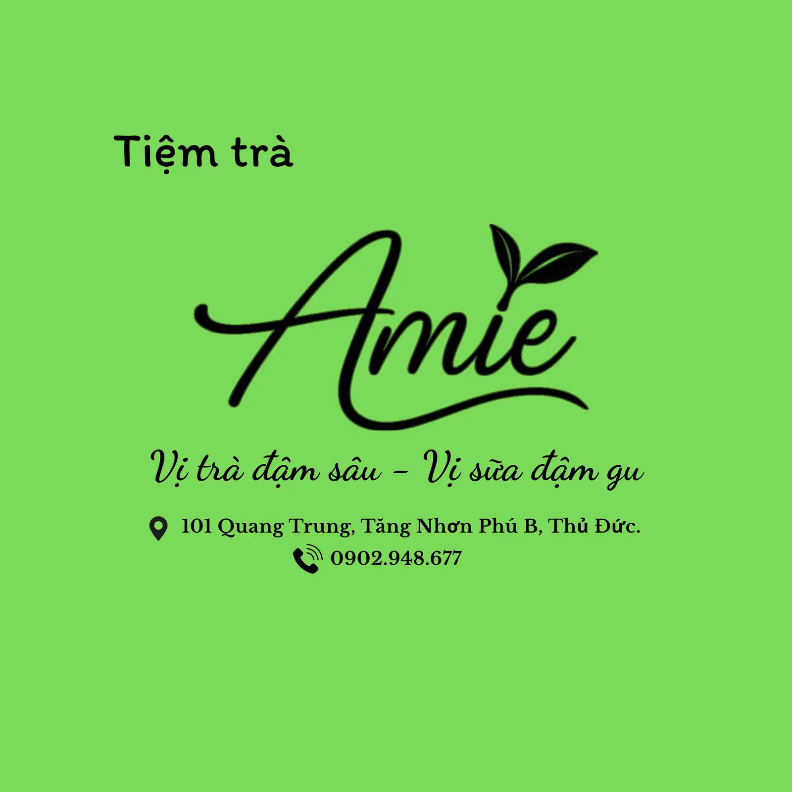 Ảnh bìa Tiệm Trà Amie - Võ Văn Hát