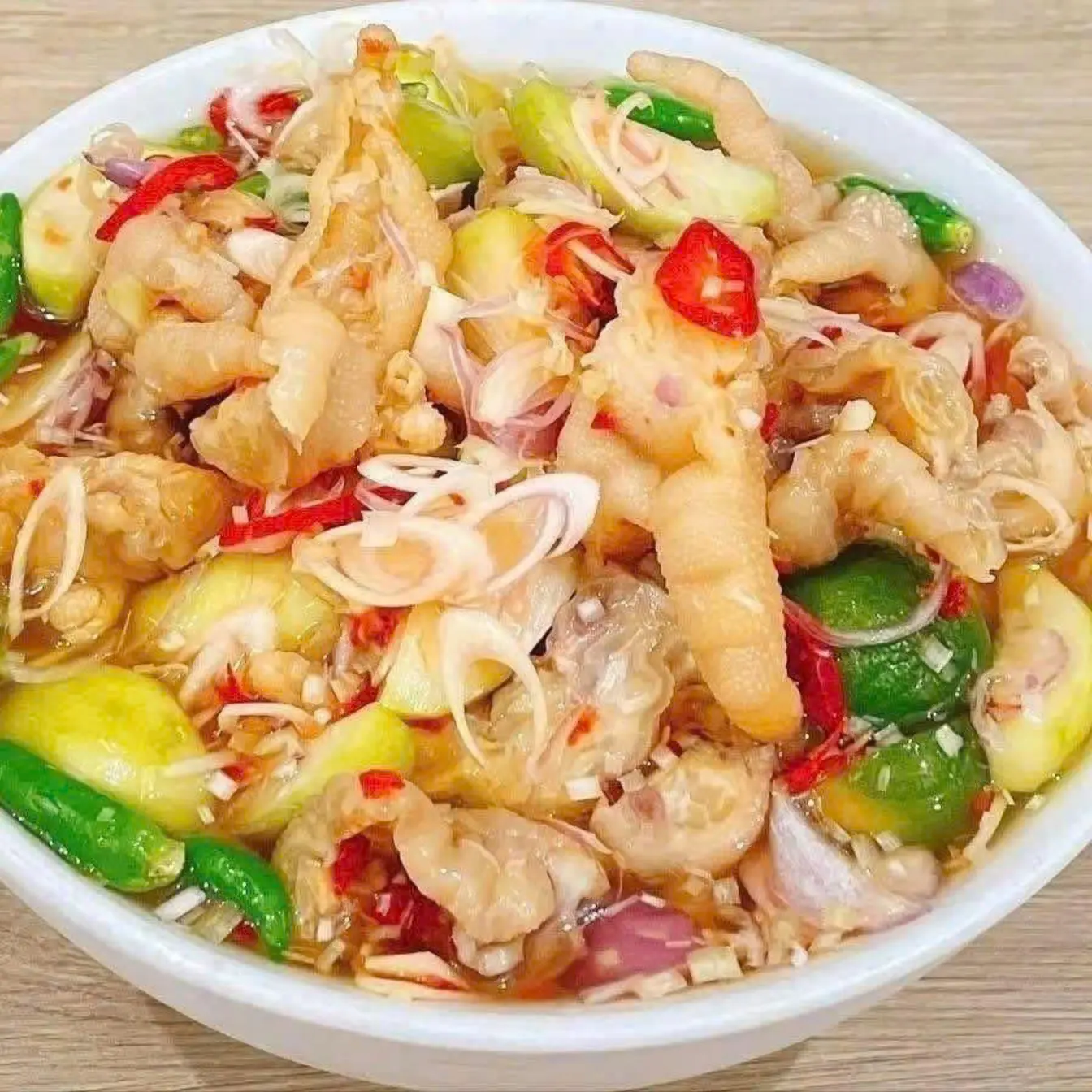 Ảnh bìa Ăn Vặt Bé Dâu - Chân Gà Sả Tắc & Sốt Thái - Điện Biên Phủ