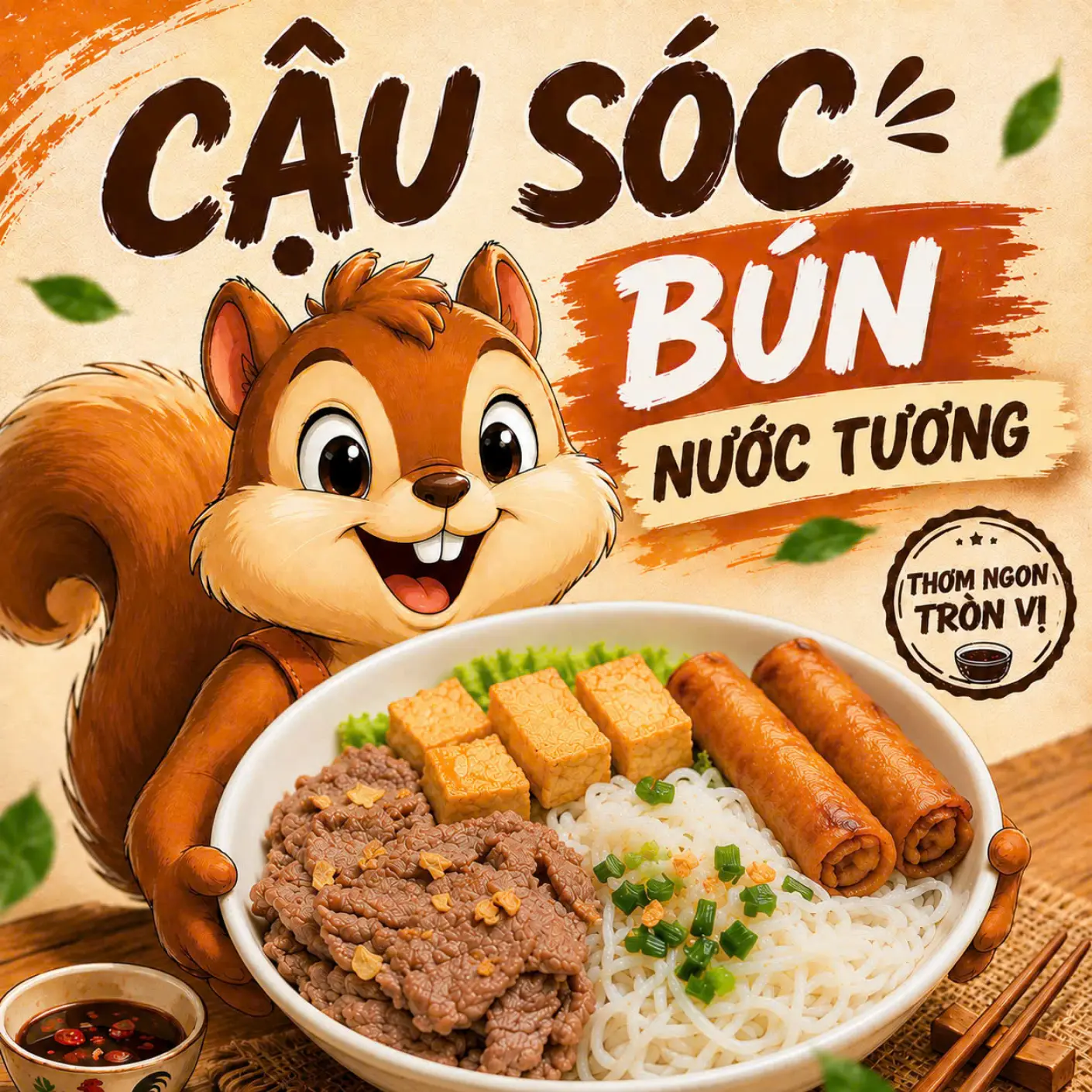 Ảnh bìa Cậu Sóc - Bún Nước Tương - Cách Mạng Tháng 8