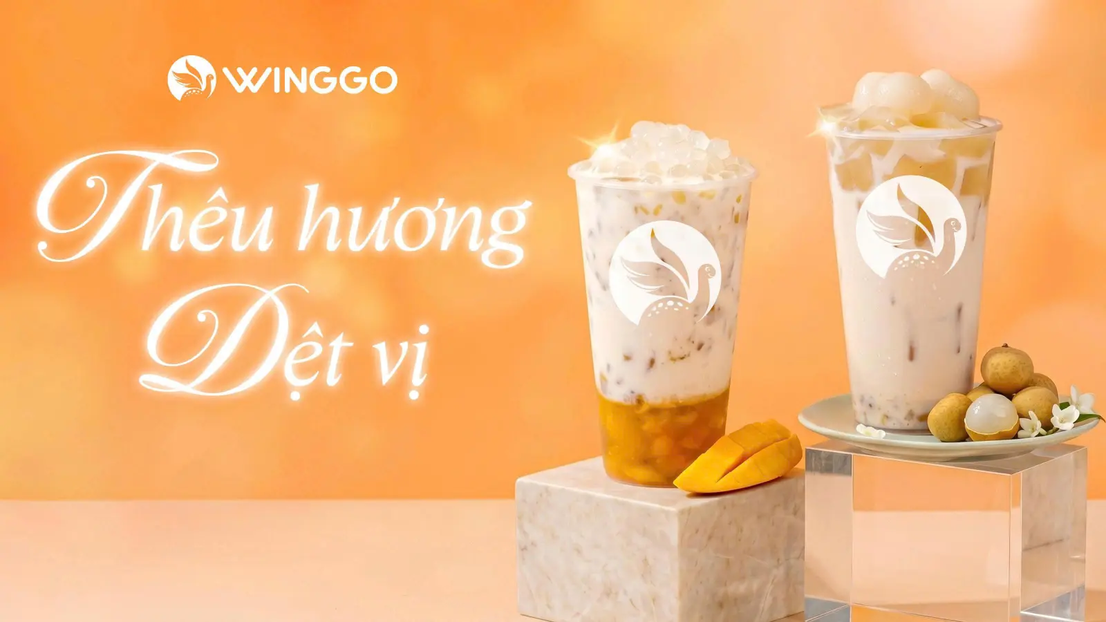 Ảnh bìa Trà Sữa Winggo - Trà Sữa Kem Trứng Nướng, Trà Hoa Quả & Matcha - Hà Trì