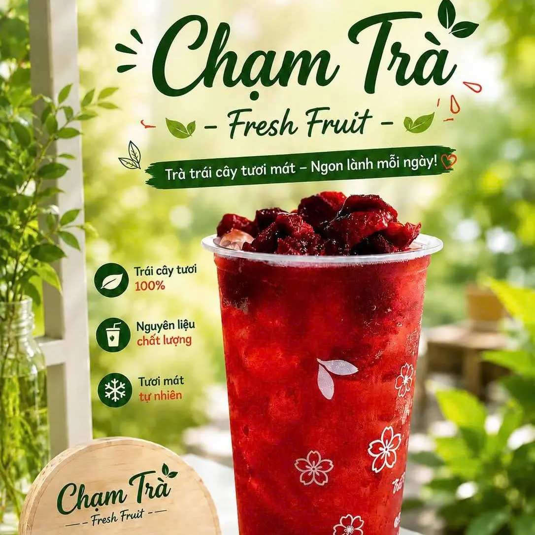 Ảnh bìa CHẠM TRÀ - FRESH FRUIT - Hoàng Hoa Thám