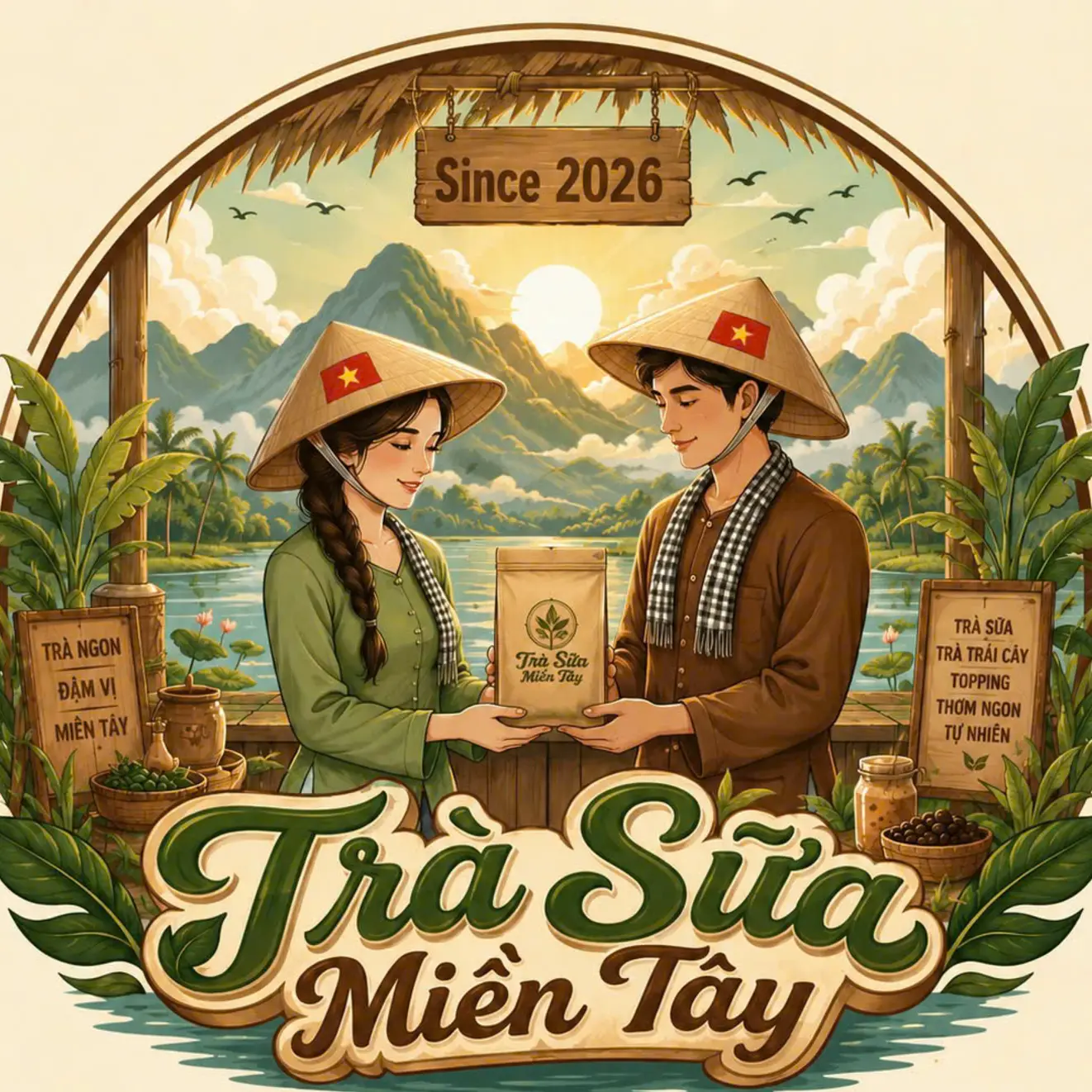 Ảnh bìa Trà Sữa Miền Tây - Phạm Thế Hiển